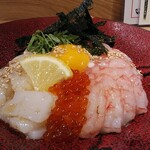 くずし割烹 ぼんた - 「福井の贅沢二色丼」