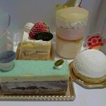 Patisserie Anfiyu 2016 - 購入したケーキ