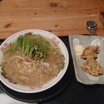 Nagoya Eki Kominka Izakaya Zuku - テールラーメンとからあげ