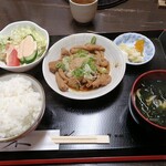 Koizumi Shokudo - もつ煮定食５００円