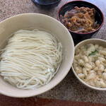 Tenryo Udon Asahigaoka Ten - 天領うどん(¥340)
                        ミニ牛めし(¥230)