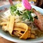 Ramen Sanpachi Heiwadori Ten - 野菜どっさり