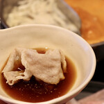 Gyushabu Gyusuki All you can eat Tajimaya Lalaport Aichitogo Ten - ポン酢で