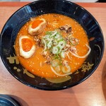 Tonkotsu Ramen Tsubaki Yamazaki Ten - 豚骨味噌味玉(880円)