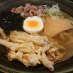 道楽うどん - ・道楽定食 の うどん