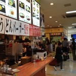 Tsuda no Matsubara Service Area (Nobori Sen) Snack Corner - 行列・・・