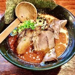 Ramen Hongotei Efu Shichikusa Ten - 黒麺¥780