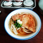 谷本うどん - うどん小とお揚げ