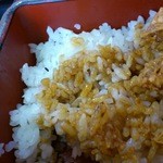 中村家 - 丼つゆの滲み具合