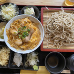 花月庵 - 蕎麦と親子丼セット