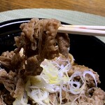 吉野家 - 甘めの割下で濃いめな味に