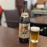 旬魚菜 しら川 - 瓶ビール