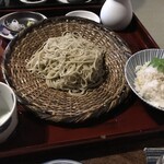 Un Sui - ざる蕎麦と蕎麦の実ごはん