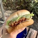 鳴神の庄 - 森のハンバーガー 350円+税(8％)