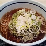 Yoshi Soba Yotsuya Ten - 春菊天そば(480円)