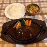 洋食ホシノ - ジャンボハンバーグ　1,980円(税込)