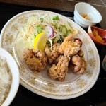 レストラン夢風船 - からあげ定食