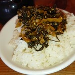 Zundou Ya Okubo Ten - 高菜を乗っけて