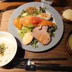 CAJYULABO - わがままサラダプレート賄い飯付き1,000円