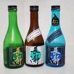 Fujisaki Sobe Shoten - 大吟醸、純米、吟醸の３本