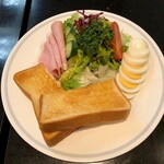 Cafe de KAORI - サラダ＆トースト