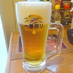 ステーキハウス KING'S - 生ビール中