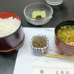 Sanpotei - 夕食３　ご飯タイム