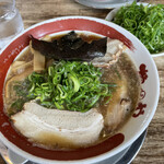 Ramen Umeno Ya Hasaki Ten - あぶり焼豚醤油 九条ねぎトッピング