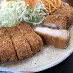 Tonkatsu Joraku - ロースカツ断面