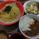 Sugakiya Gifu Masa Ten - ざるラー＋カレーサラダ