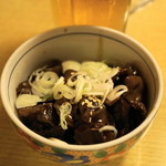 Shigekin - 2012.10 砂肝ソース煮（320円）