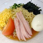 Ramen Dokoro Sojaya - 【2021.5.31(月)】冷やし中華(大盛・225g)700円