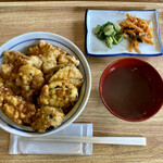 田中屋 - とり天カレー天丼