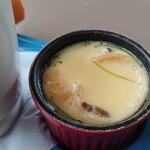 グレコ珈琲店 - モーニングサービスの茶碗蒸し
            すが入って見た目は悪いけど美味しい