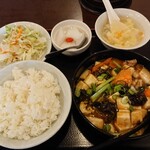 Ippin En - ■高菜豚肉豆腐醤油煮み 650円(内税)■