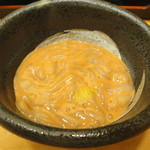 Sushi Ya no Onahama Ko - 2012.10,12）お通しのイカの塩辛