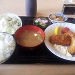 Gohan cafe Yamase - ミックスフライ定食