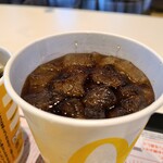 McDonald's 230 Fujino Ten - セットのゼロコーラです。