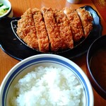 Katsu Hana Tei Isesaki Miyako Ten - リブロースかつランチ