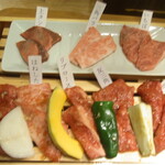 Sumibi Yakiniku Iseya Shinkan - 特上いせ家盛り