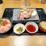 石焼ステーキ 贅 - サーロインステーキランチ・180g