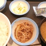 松屋 - 定番朝定食（変更前）