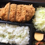 Shinjuku Tonkatsu Saboten Omiya Eki Higashiguchi Ten - 熟成三元麦 上ロースかつ弁当