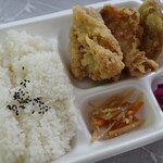 Karaage Senmon Happi Shoten Nirasaki Ten - 唐揚げ弁当(小)