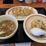 Kouraku En Haramachi Ten - 餃子定食Cセット（600円）