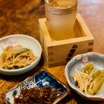 飯島酒店 - 食卓上の景色。