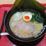 Yokohama Iekei Ramen Kodaiya Ion Takasago Ten - とんこつ醤油ラーメン 太麺