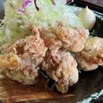 めし処まんてん - 若鶏の手もみ唐揚げ定食（ご飯大盛り）…税込850円