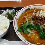 Katei Chinese Shiba Hon Ten - 担々麺（850円）小ライス（250円）