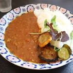 タカマツ ベース カフェ - スパイスカレーです☆　2021-0721訪問